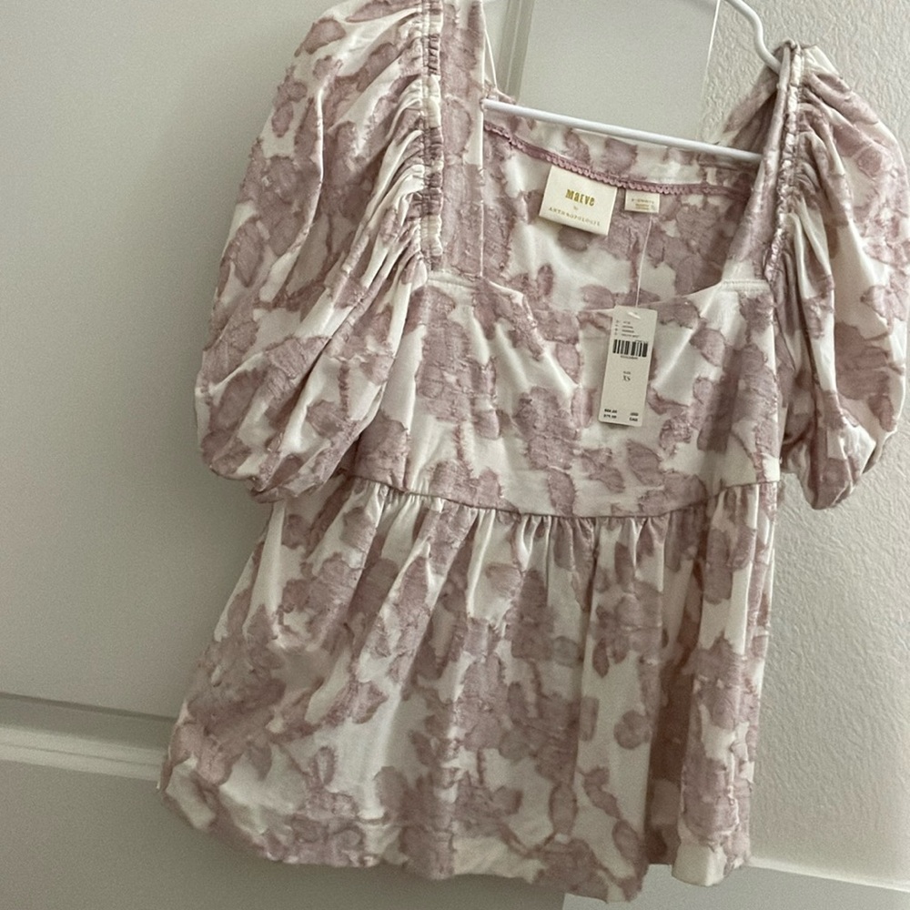 Maeve By Anthropologie Babydoll Top
